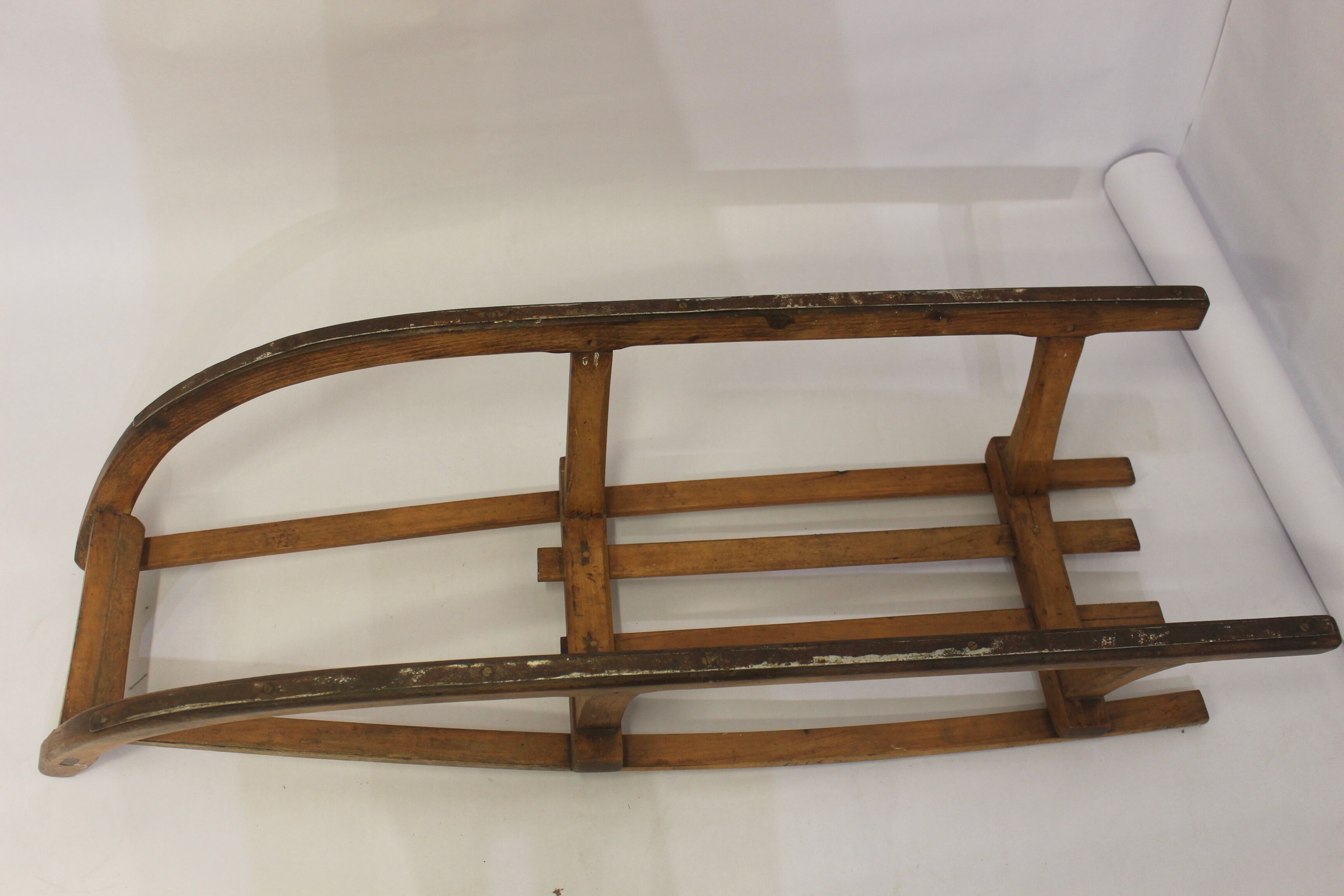 Vintage wooden sledge