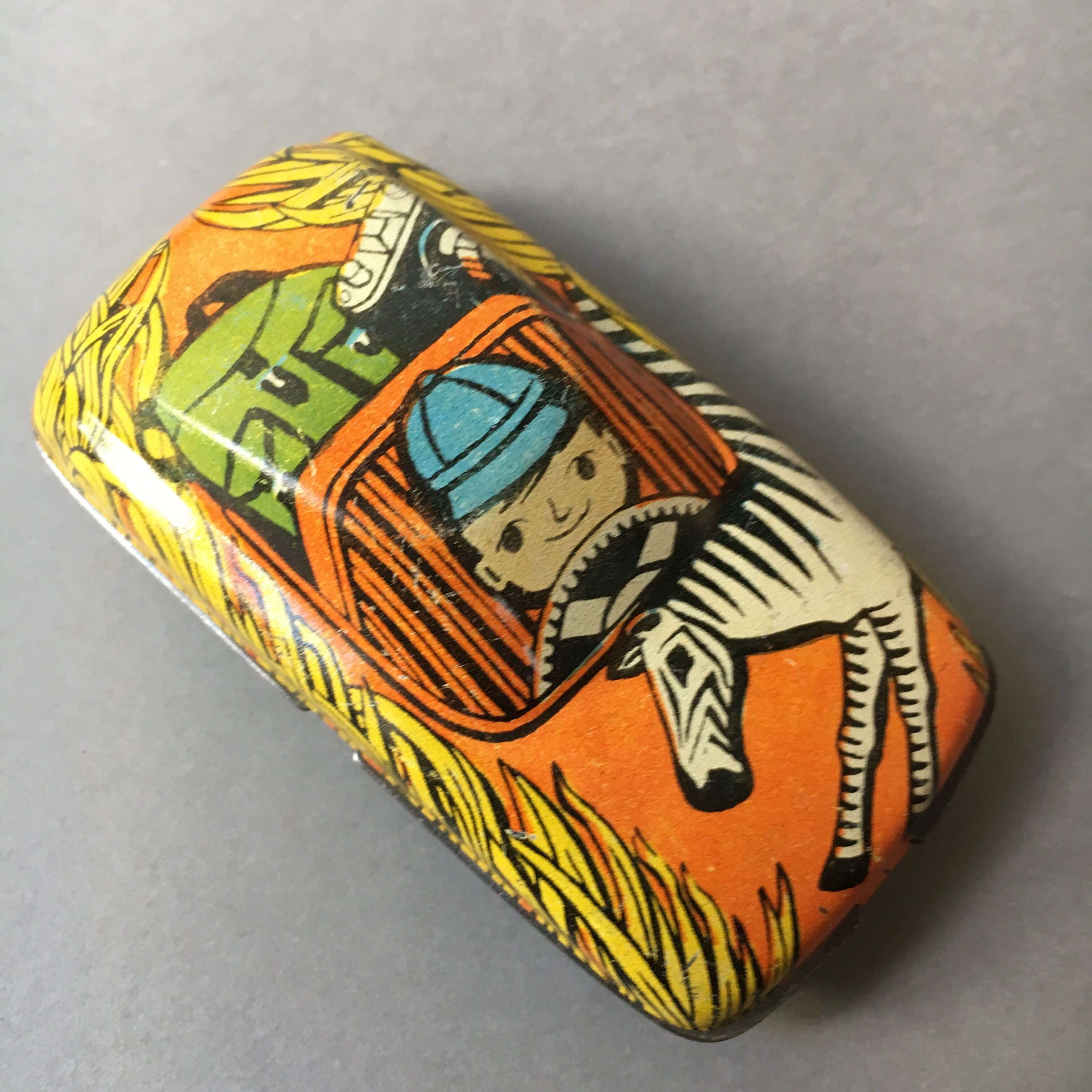 Former soviet toy lot models reduced tole "safari" cccp