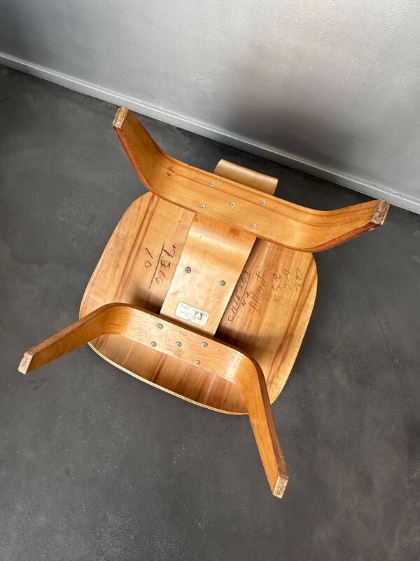 Fauteuil lounge LCW Charles & Ray Eames, Herman Miller / Evans, 1940s