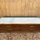 Oak shop bench in chest / trunk