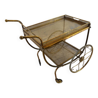 Trolley / rolling bar in brass by Josef Franck for Svenskt Tenn Sweden year 50/60