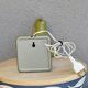 Green casserole lamp