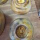 Magnificent vintage service in Vallauris fat lava from the 60s-70s, signed.