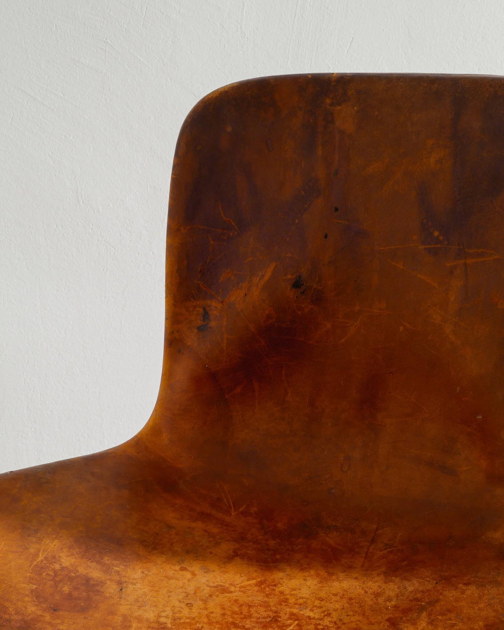 Vintage Danish Mid Century Brown Leather "PK 9" Chair Poul Kjaerholm, 1960s
