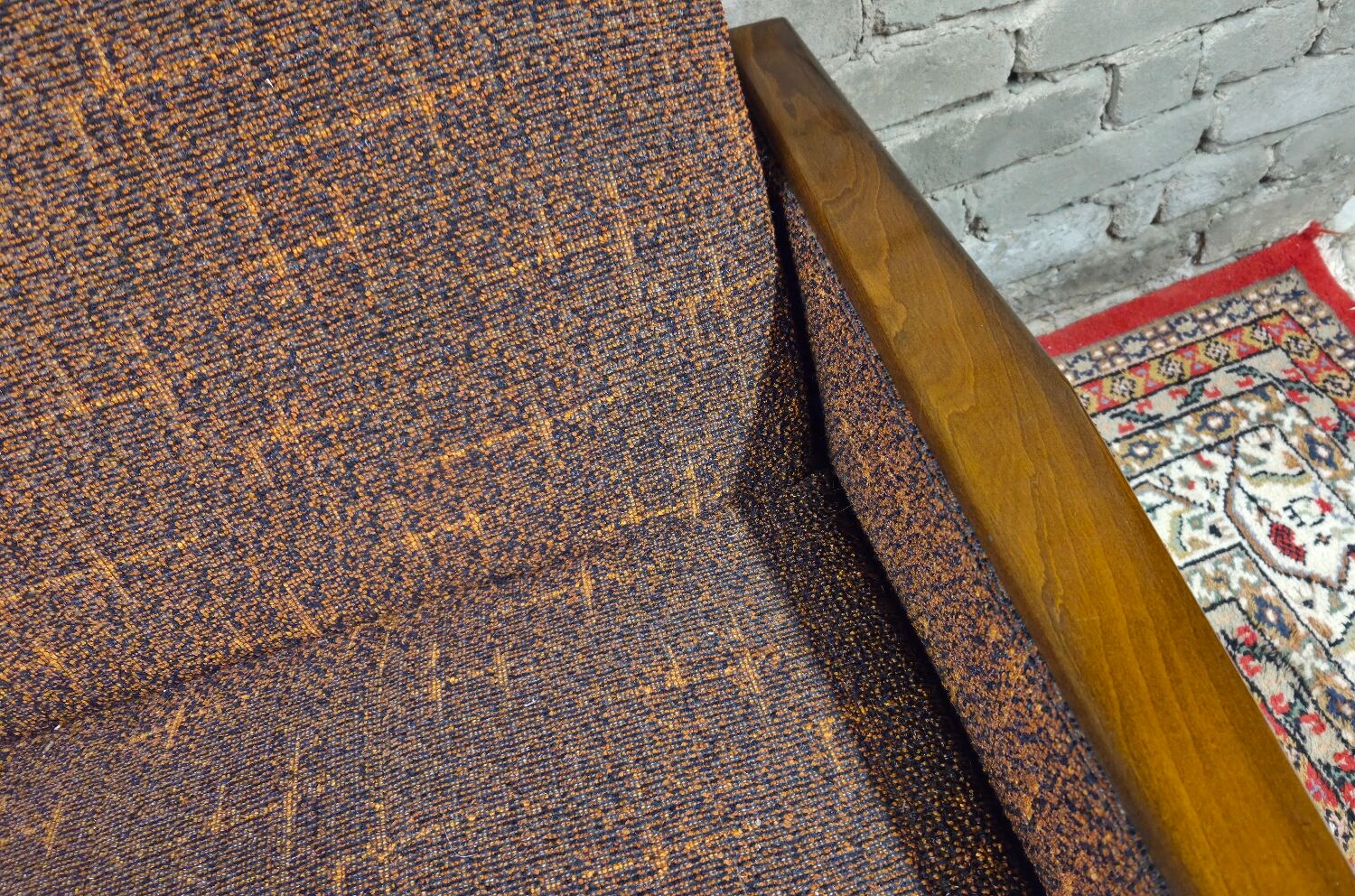 Convertible Scandinavian daybed canapé from the 1970s.