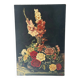 Floral still life signed Gérard Lecerf, oil on canvas, 1965 (Dun