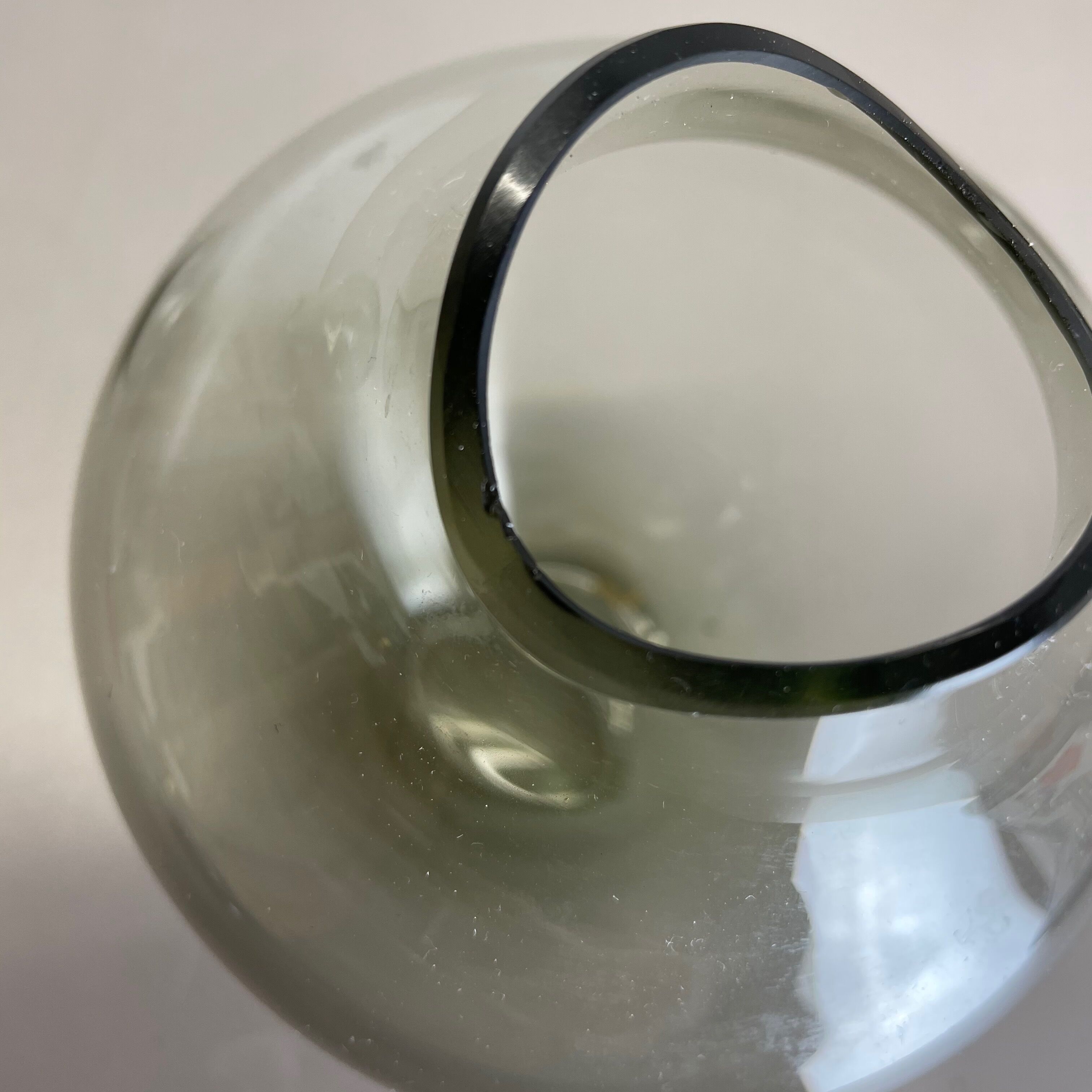 vintage 60s Set of 4 Turmalin Vases in Wilhelm Wagenfeld STYLE | Germany BAUHAUS