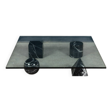 20thC 'METAFORA' COFFEE TABLE, BY LELLA & MASSIMO VIGNELLI FOR CASIGLIANI