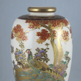 Japanese vase in Satsuma porcelain