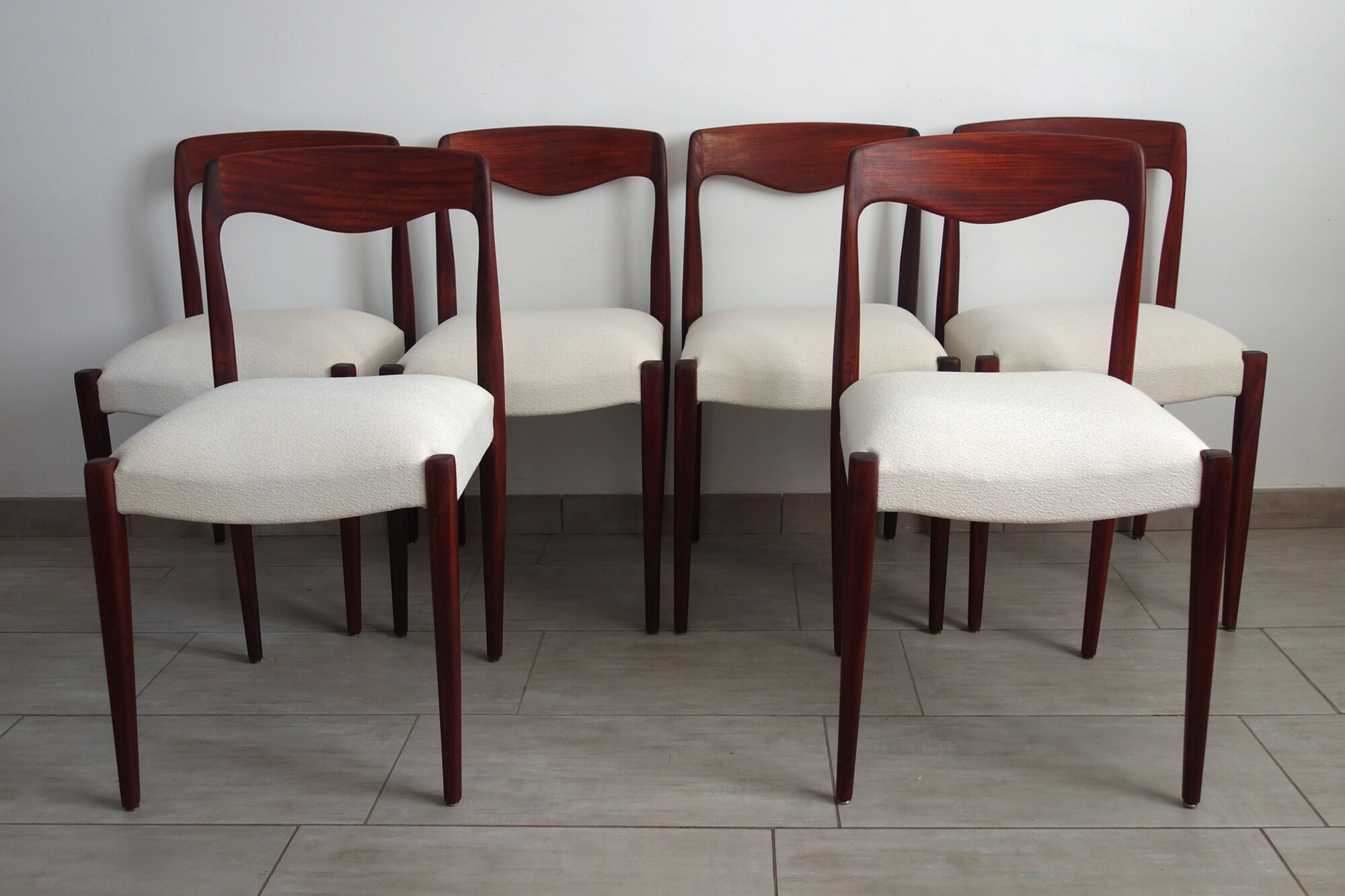 6 chaises scandinave