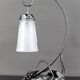 Wrought Iron Lamp, "Vine", Muller Frères Lunéville, Art Deco, c. 1930