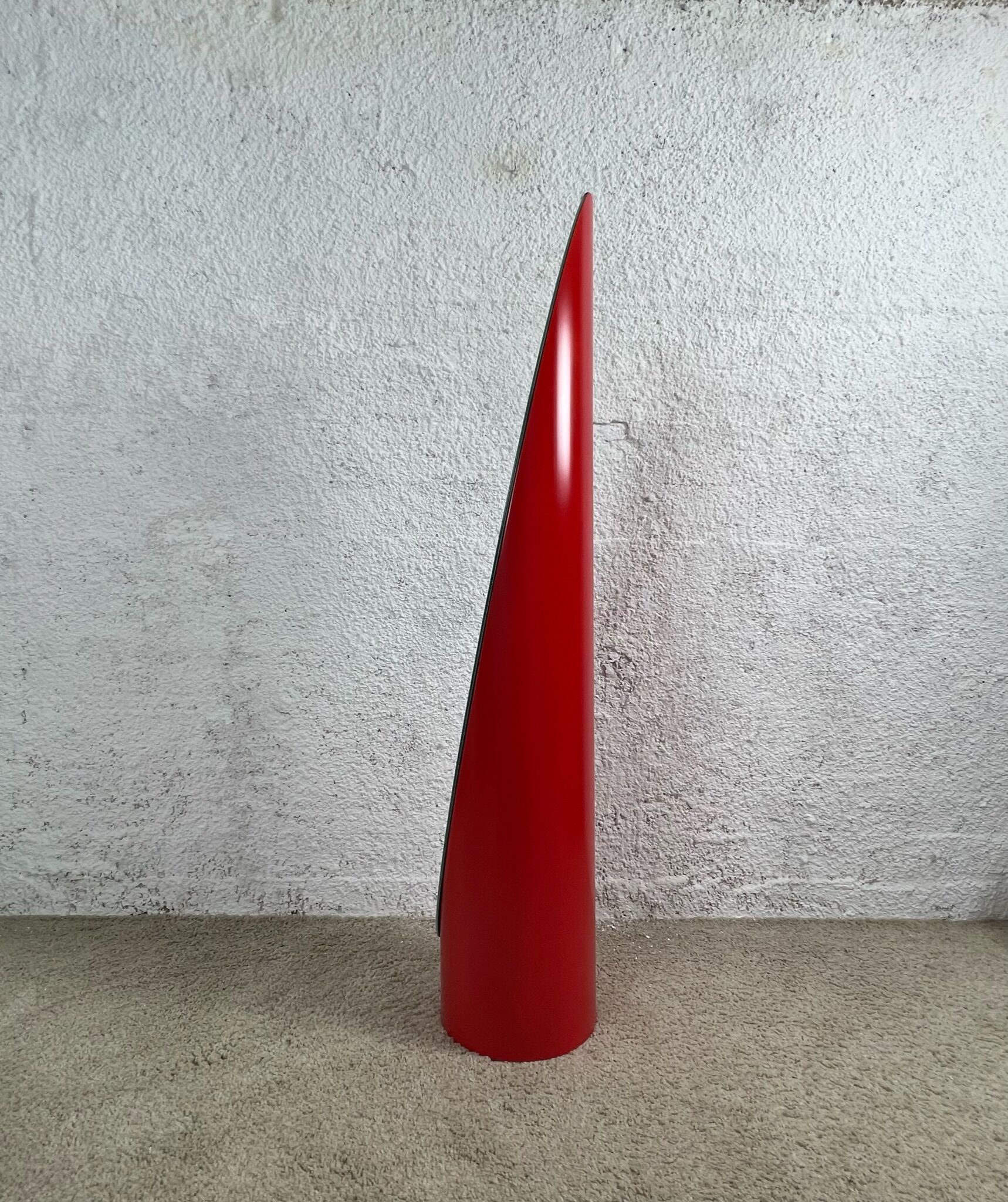 Miroir Lipstick Rodolfo Bonetto - Unghia rouge Olivari - Italie 60s