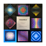 8 affiches de 1974, Victor vasarely, structures universelles de l'octogone