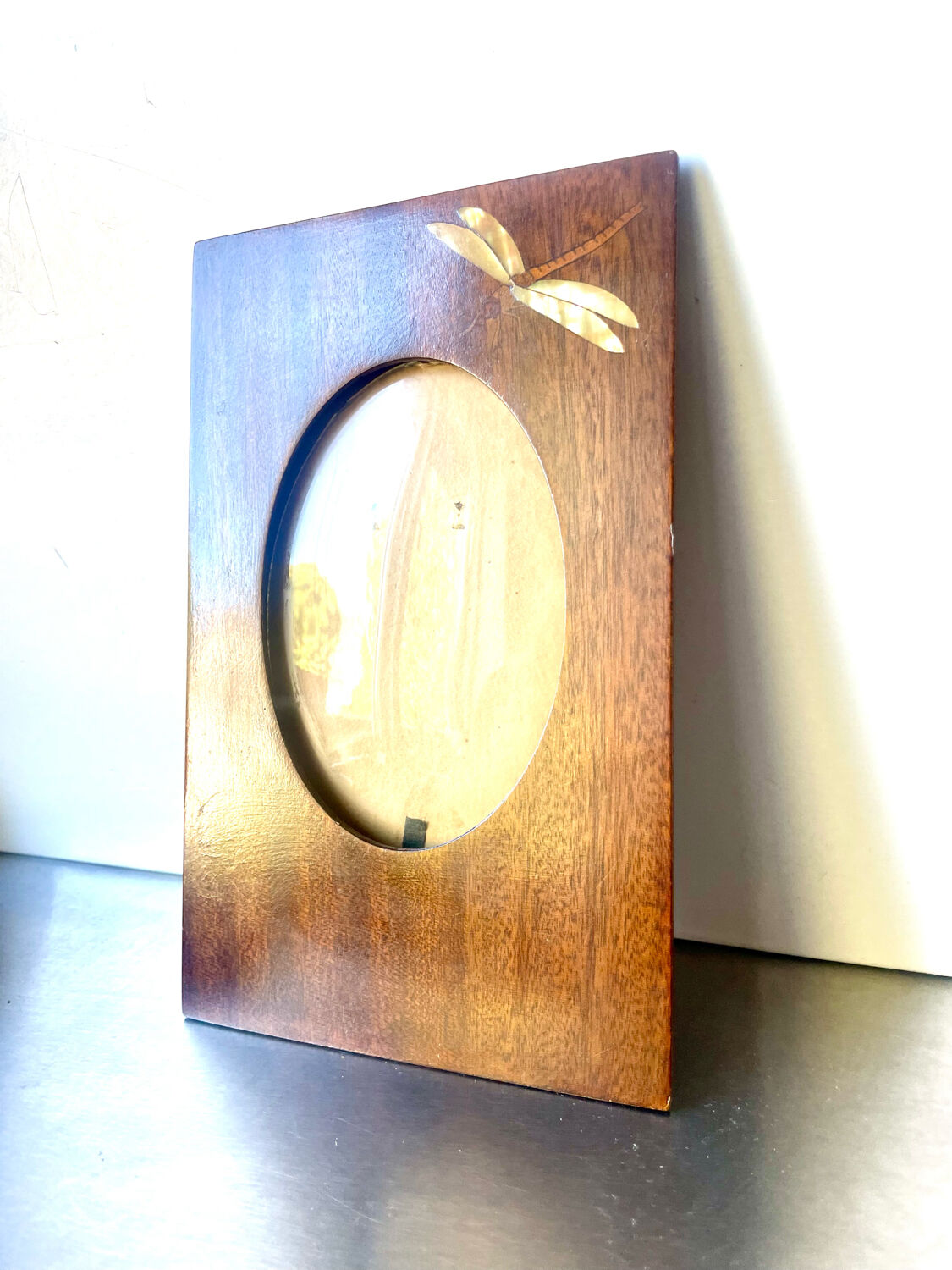 Art nouveau wood frame