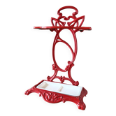Art Deco cast iron umbrella stand