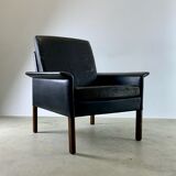 Fauteuil en cuir modèle cs500 d'Hans Olsen pour CS Mobler