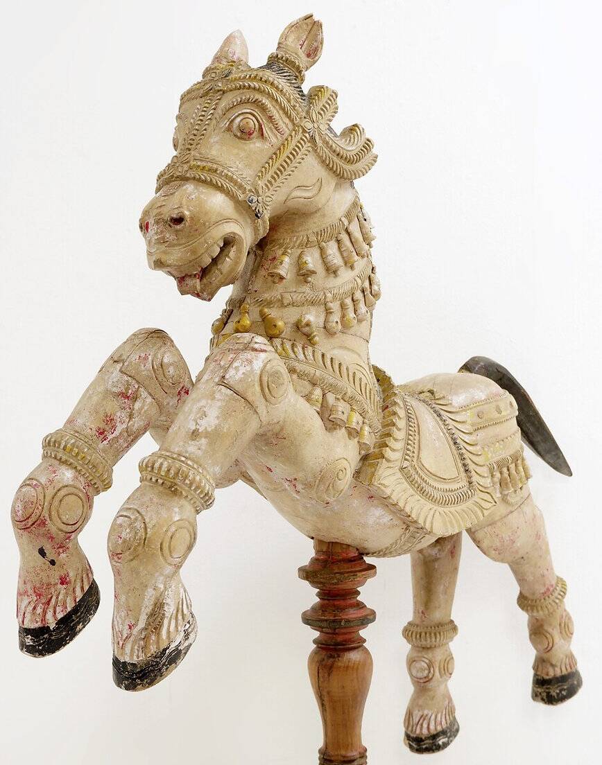 Wooden horse, India
