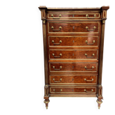 Napoleon III secretary in Louis XVI style made of mahogany, 19th century.