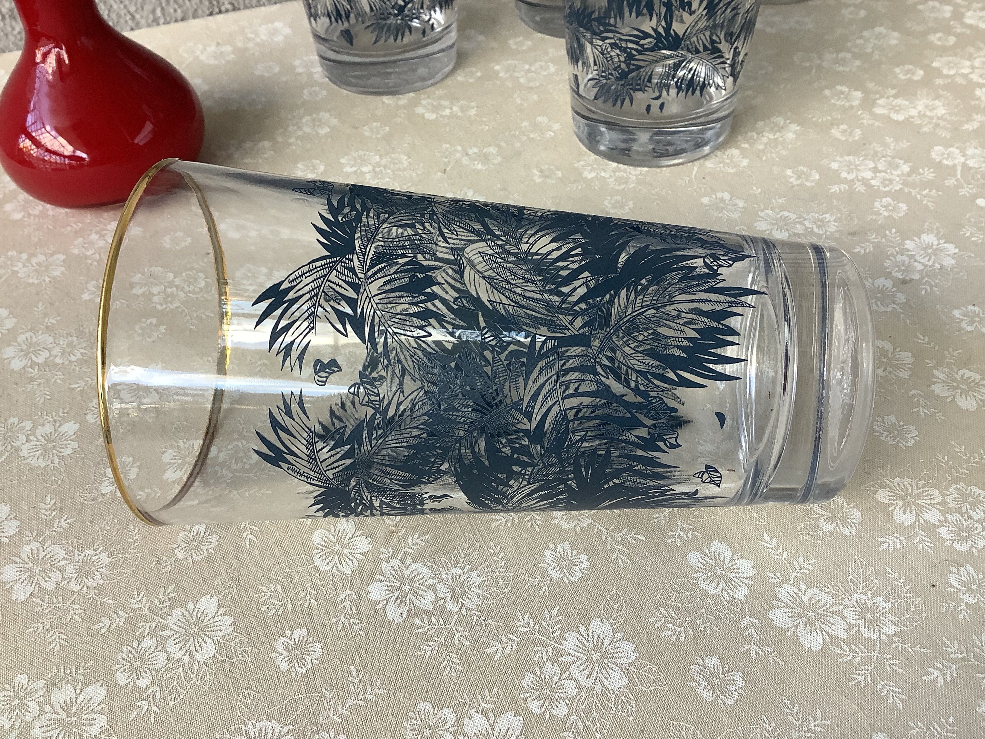 Exotic Bacardi Rum Cocktail Glasses