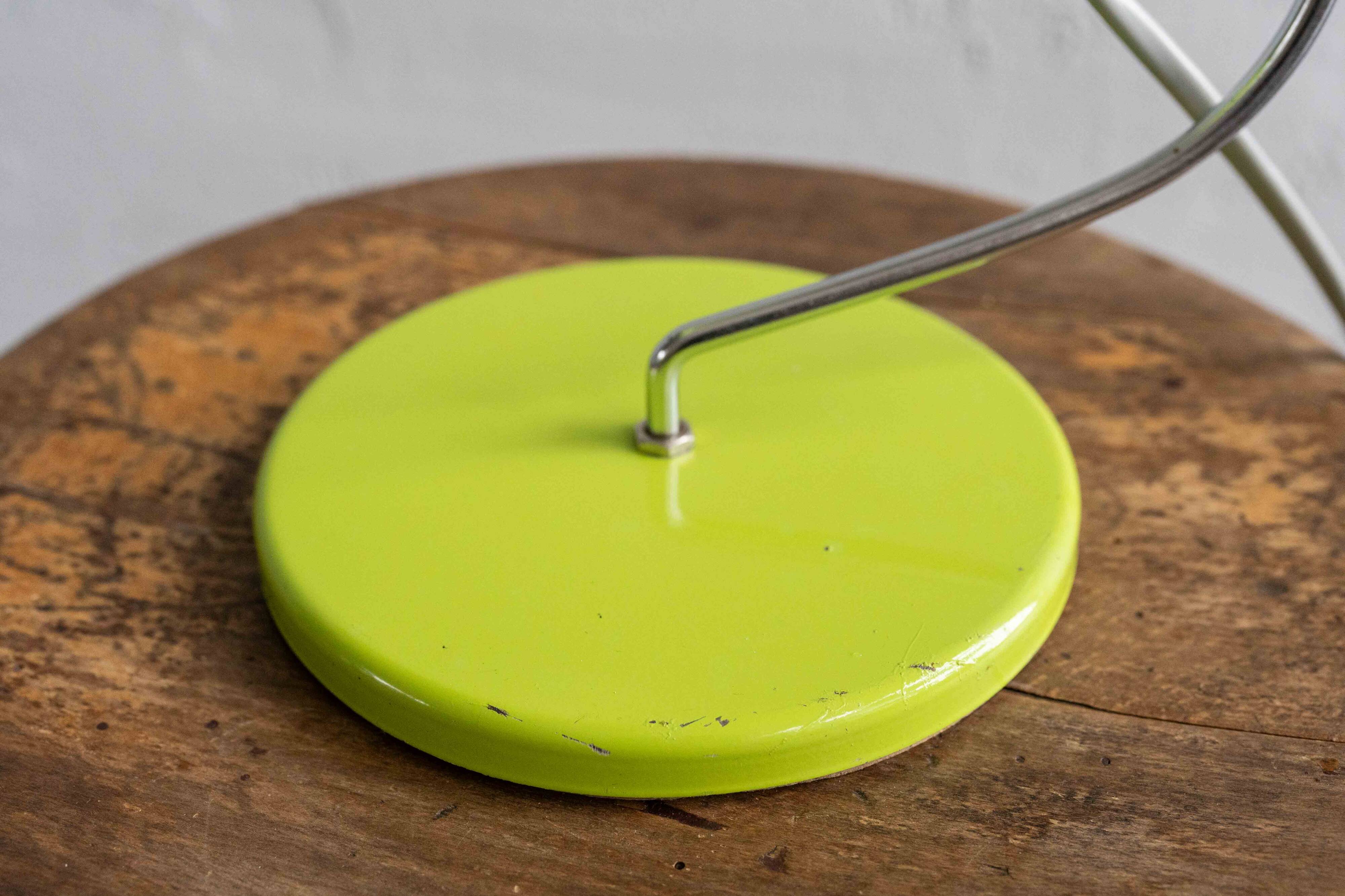 Vintage Green Czechoslovak Table Lamp By Lidokov, 1970s