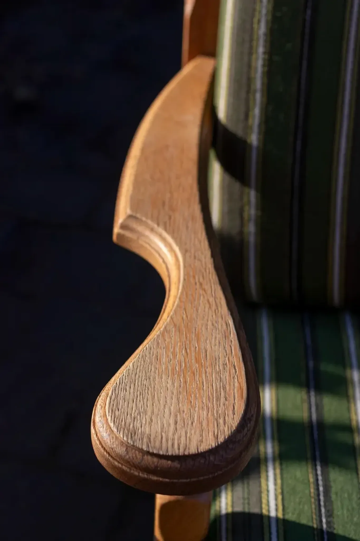 Lounge Chairs in Oak, Henry Kjærnulf Style, 1970s Danish Design