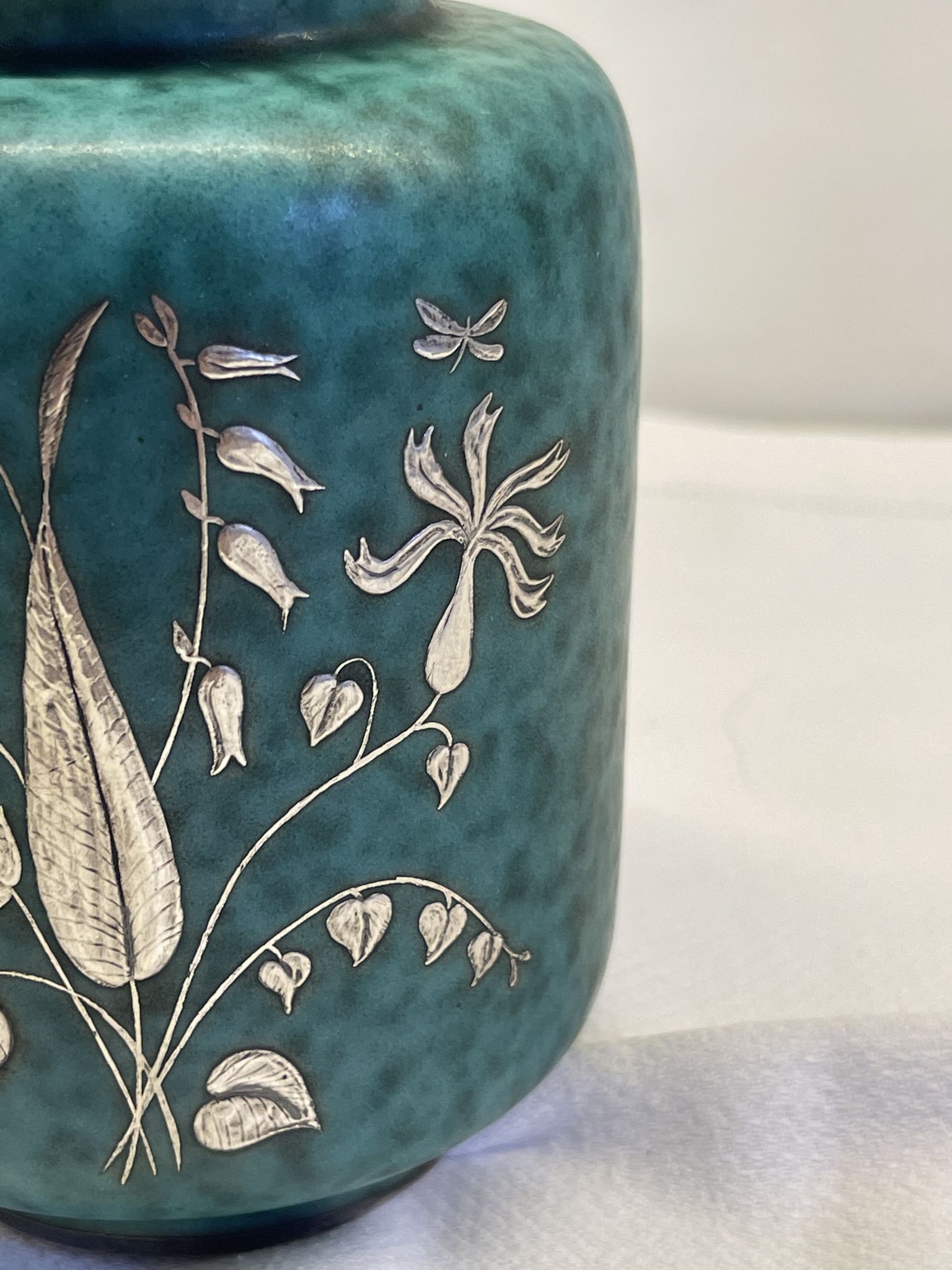 Vase Gustavsberg Argenta Wilhelm Kage