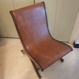 Fauteuil pantoufle pierre lottier années 40