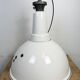 Large Industrial British White Enamel Pendant Lamp from Benjamin, 1960s