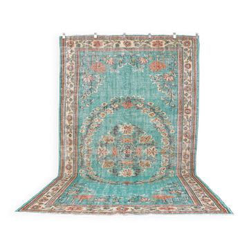 Tapis de zone vintage ancien sku c 202