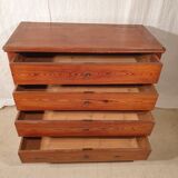Commode en pitchpin