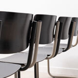 Vintage chair Pagholz in black ebony S