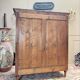 DISPLAY CABINET, CHERRY WOOD BOOKCASE IN DIRECTOIRE STYLE, 19TH CENTURY