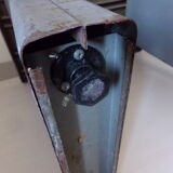 Steel industrial desk