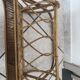 Rattan magazine rack