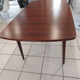 Extendable dining table in vintage Rio Rosewood 1960s
