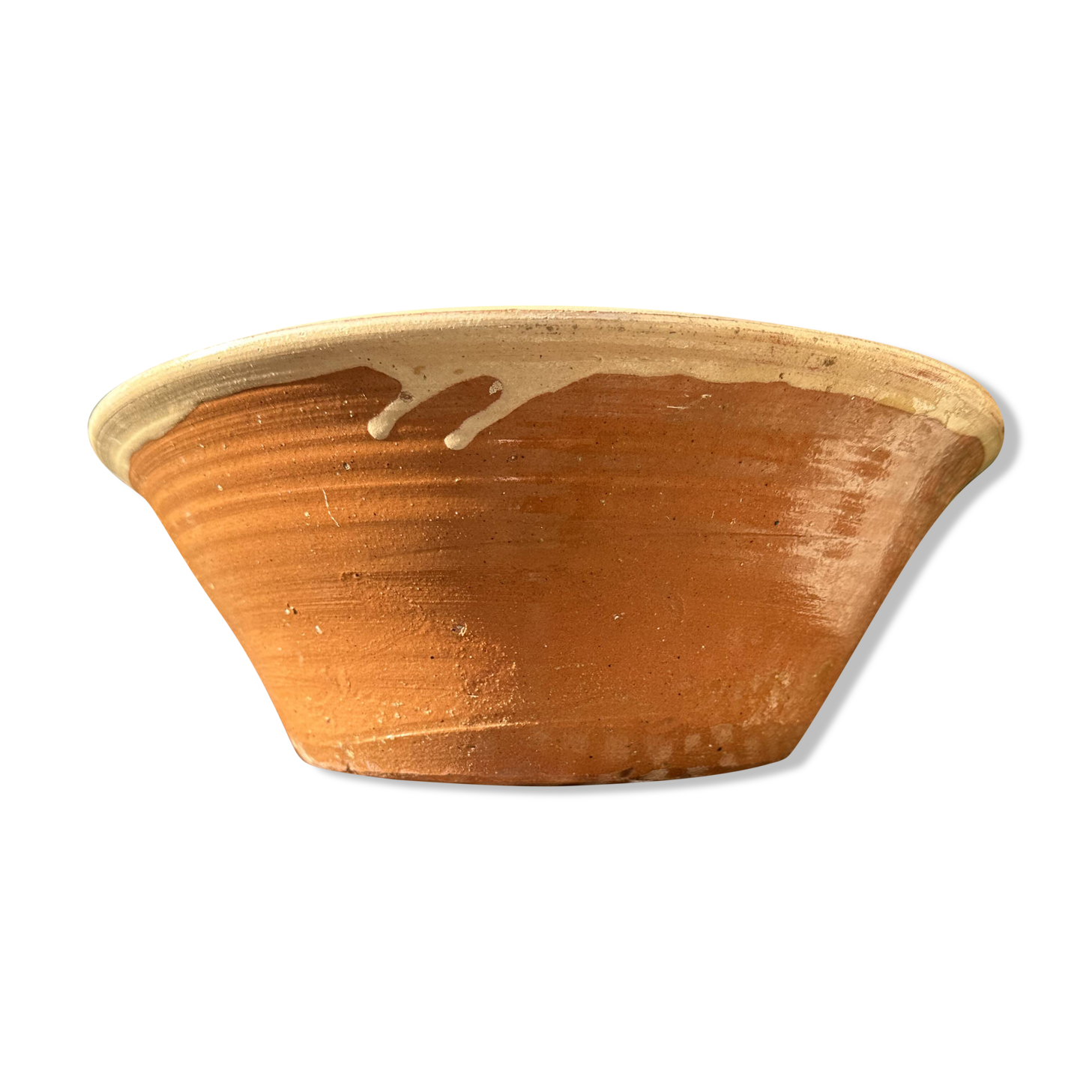 Ancient 19th-century terracotta plate