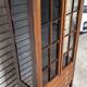 Vintage 1960s Scandinavian display cabinet in rosewood.
