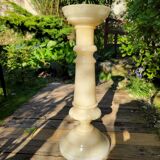Alabaster pedestal column, 19th century