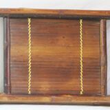 Vintage bamboo tray