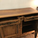 Buffet Louis XV en merisier dit 2 portes époque tout début du XIX ème