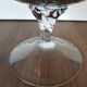 Coupe en verre ambrée