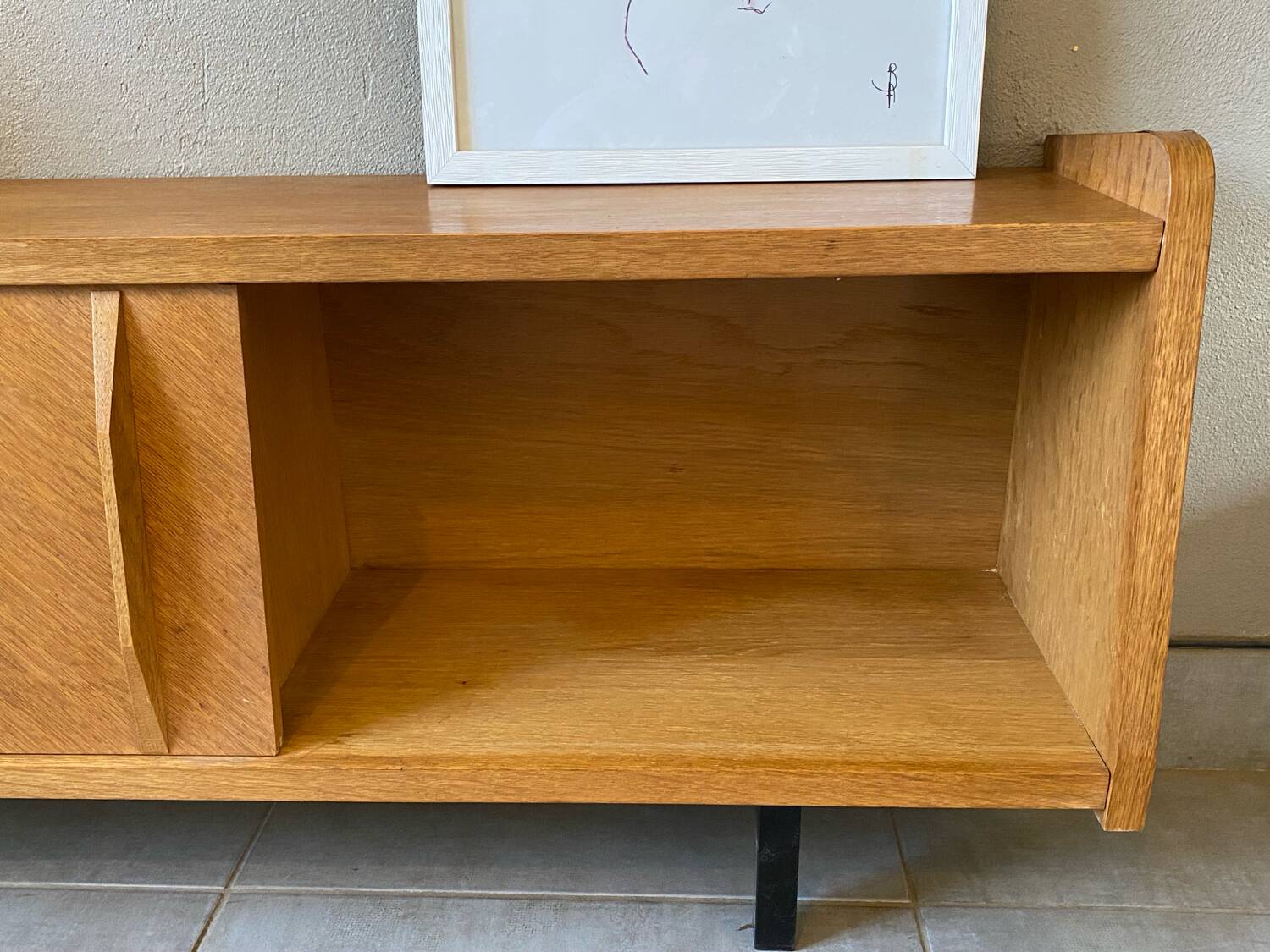 Vintage wooden sideboard (shallow)