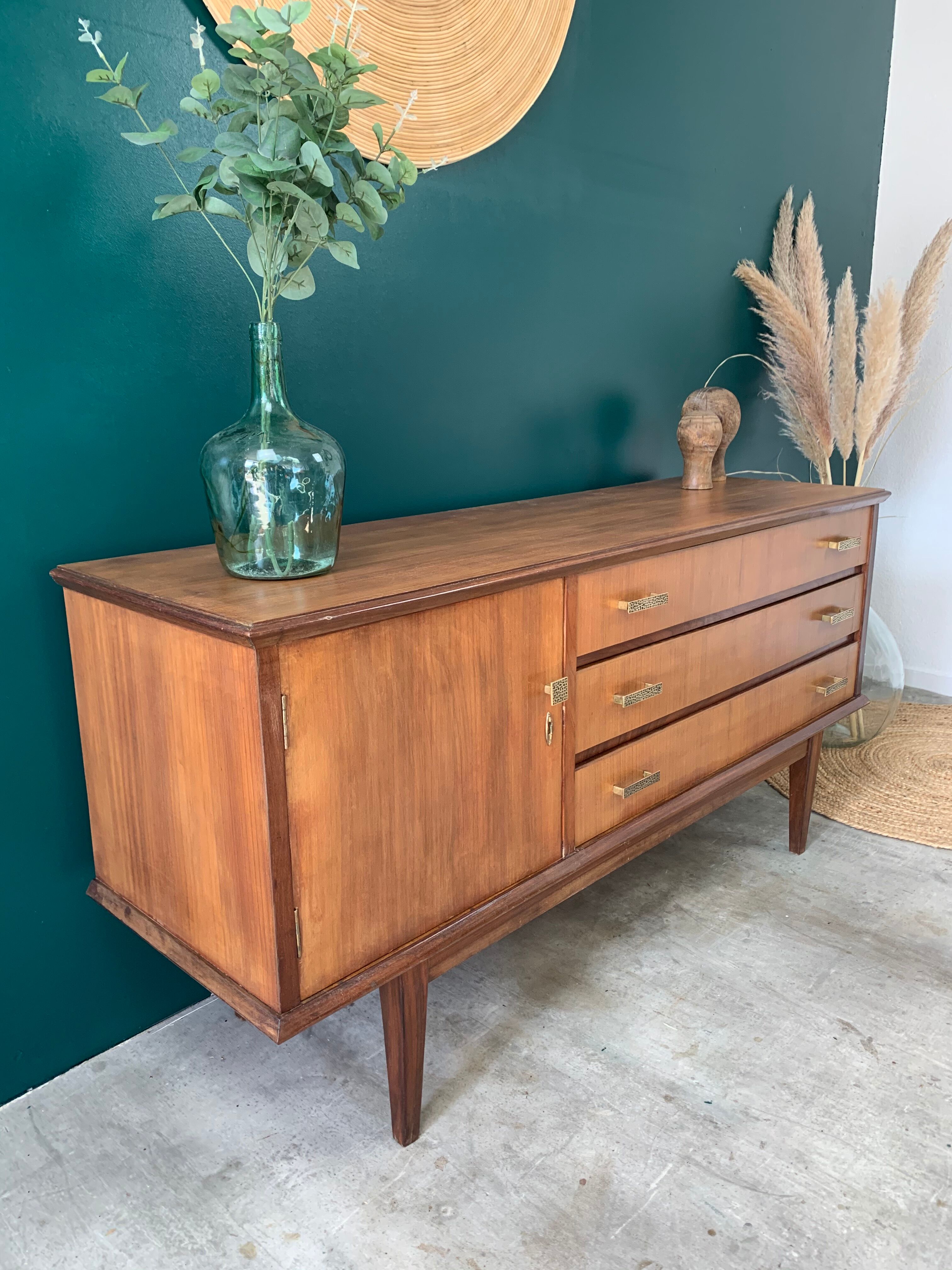 Vintage long sideboard