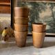 Sandstone cups