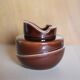 Ceramic tobacco pot, ceramic pipe holder, vintage ashtray