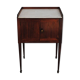 Bedside mahogany end XVIII