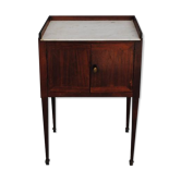 Bedside mahogany end XVIII