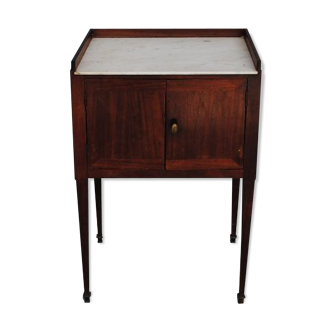 Bedside mahogany end XVIII