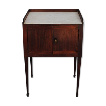 Bedside mahogany end XVIII