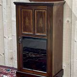 Library 1 door mahogany, English work of the nineteenth